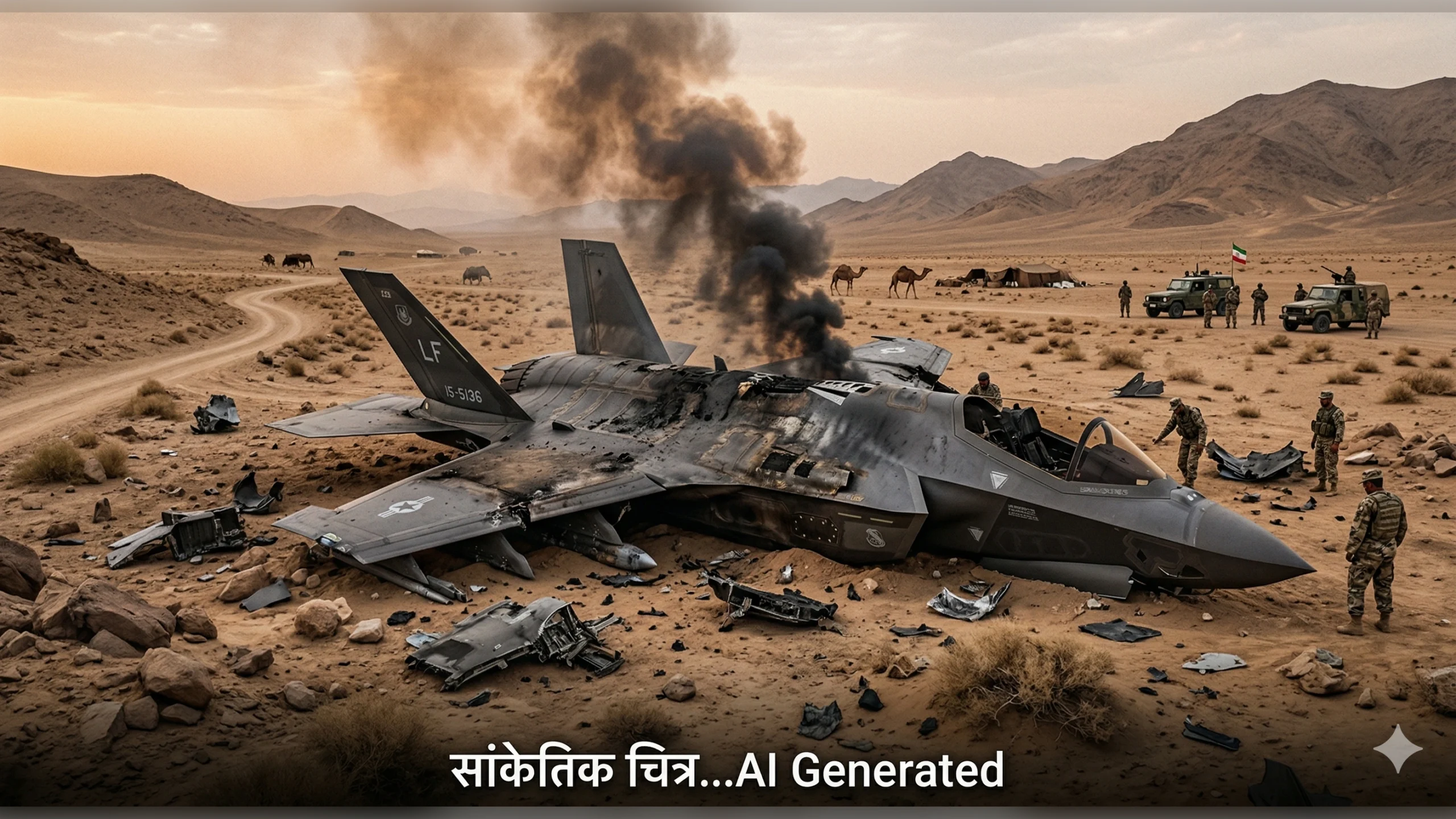 महायुद्ध के छठे हफ्ते में दुनिया ने वो देखा जिसकी वाशिंगटन ने कभी कल्पना भी नहीं की थी! अमेरिका का 'एयर सुपीरियरिटी' (हवा में दबदबा) का दावा ईरान के आसमान में धुआं-धुआं हो गया है।